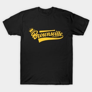 Brownsville New York Brooklyn - Brownsville  Brooklyn Schriftzug - Vintage Brownsville Logo T-Shirt